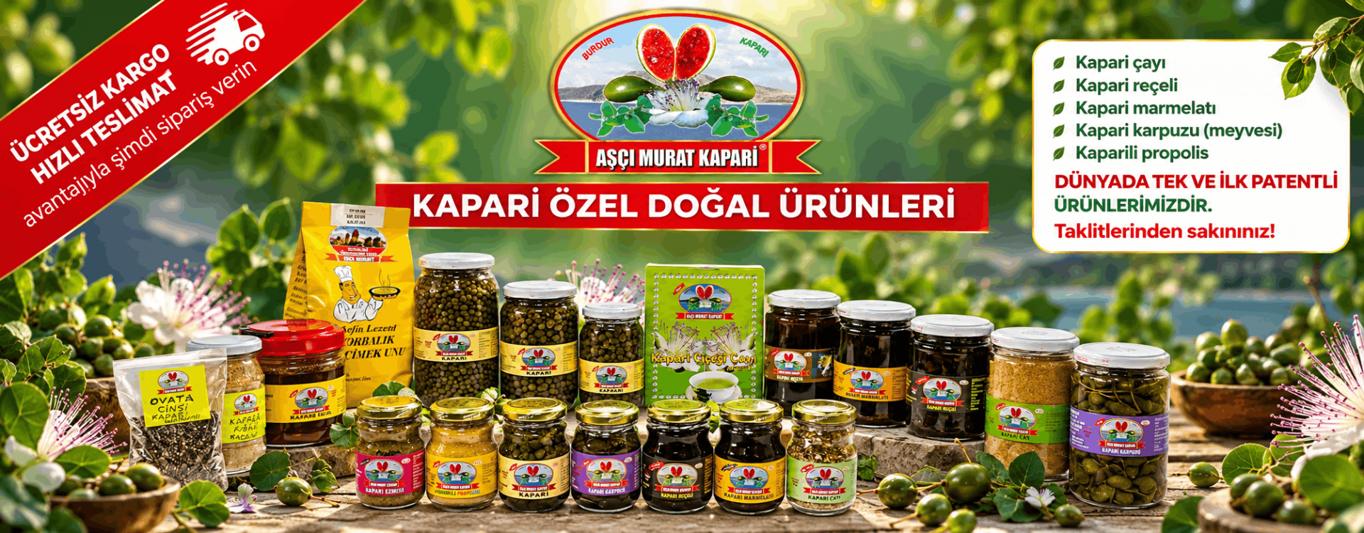 KAPARİ ÜRÜNLERİ