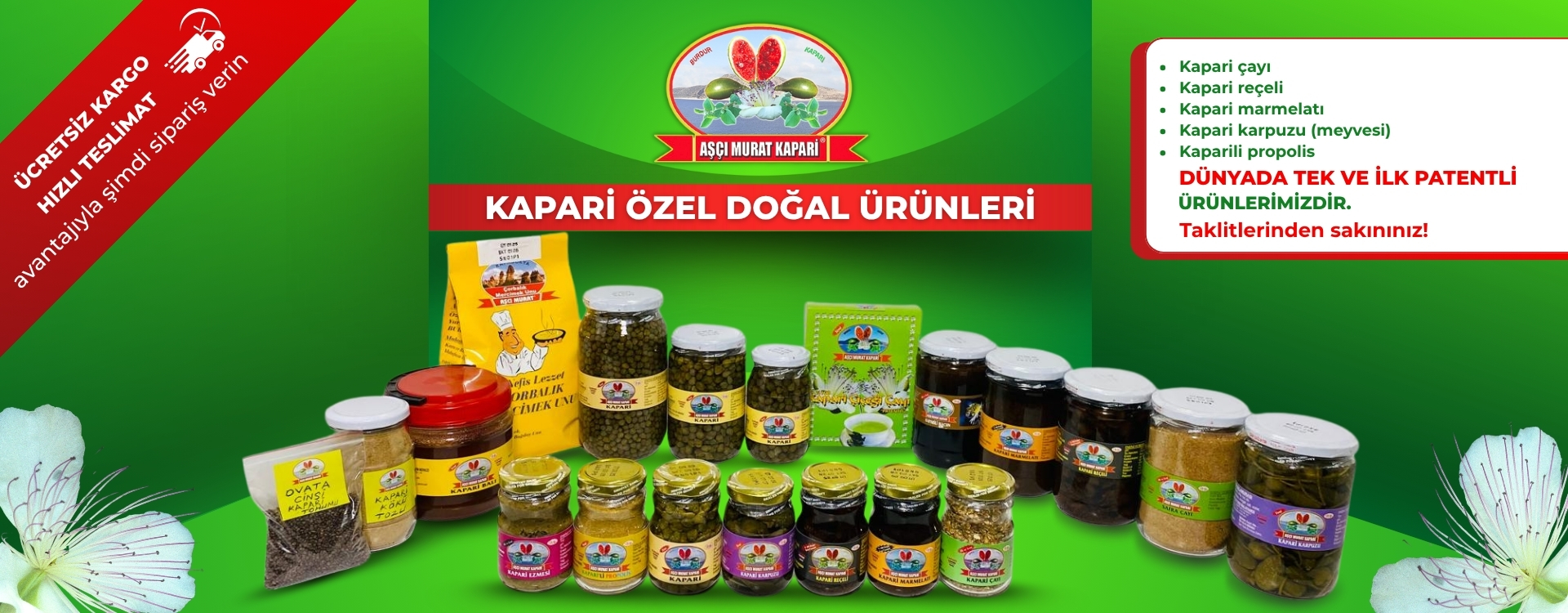 KAPARİ ÜRÜNLERİ