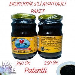 Şekersiz Kapari Marmeladı (PATENTLİ) 350 GR. (2 ADET)