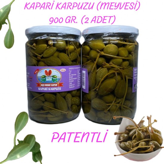 KAPARİ KARPUZU Meyvesi (PATENTLİ) 900 GR. (2 ADET) KAPARİ KARPUZU Meyvesi (PATENTLİ) 900 GR. (2 ADET)