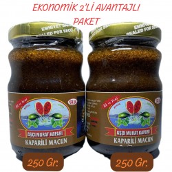 KAPARİLİ MACUN 250 GR. (2 ADET Kavanoz)