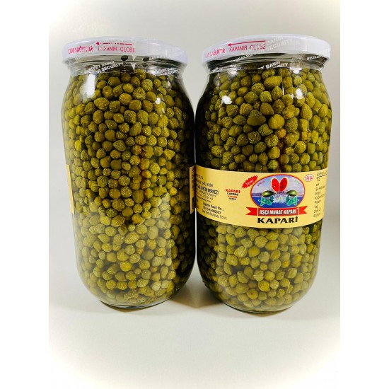 1285 gr. NONPORİ  Kapari Tomurcuğu ( 1 Kavanoz )(İNCE KAPARİ)