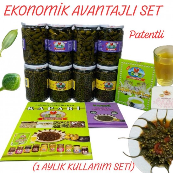 1 AYLIK KULLANIM İÇİN KAPARİ SETİ 1 AYLIK KULLANIM İÇİN KAPARİ SETİ