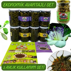 Kapari Karpuzu-Kapari DÖKME Çay-Kapari Turşusu  (1 Aylık Set)  8.200 GR.