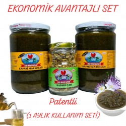 Kapari Marmeladı-Kapari Dökme Çayı  (1 Aylık Set)  2,170 GR.