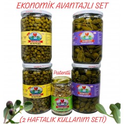 Kapari Turşusu-Kapari Dökme Çayı-Kapari Karpuzu (2 Haftalık Set) 3,670 GR. Kapari Turşusu-Kapari Dökme Çayı-Kapari Karpuzu (2 Haftalık Set) 3,670 GR.