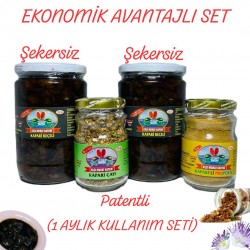 Şekersiz Kapari Reçeli-Kapari Dökme Çayı-Kaparili Propolis  (1 Aylık Set)  2,370 GR. Şekersiz Kapari Reçeli-Kapari Dökme Çayı-Kaparili Propolis  (1 Aylık Set)  2,370 GR.