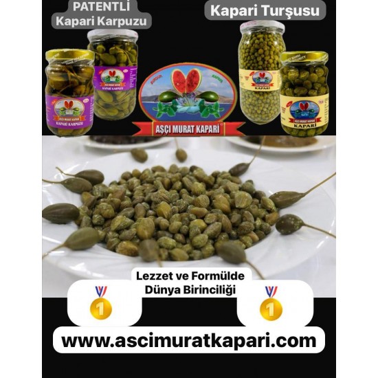 KAPARİ TURŞUSU NONPORİ (İNCE KALİBRE) 1,285 GR. KAPARİ TURŞUSU NONPORİ (İNCE KALİBRE) 1,285 GR.
