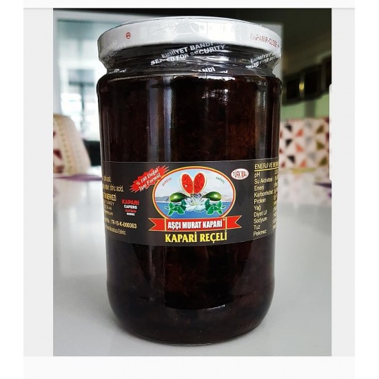 Şekersiz Kapari Reçeli 1000 gr. (patentli)