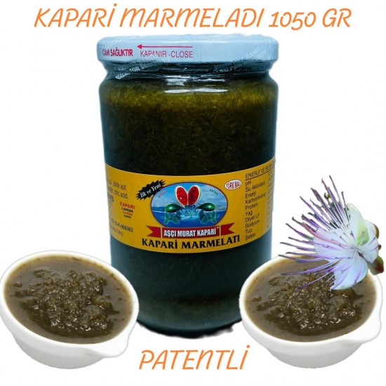 KAPARİ MARMELADI (PATENTLİ) 1050 GR. KAPARİ MARMELADI (PATENTLİ) 1050 GR.