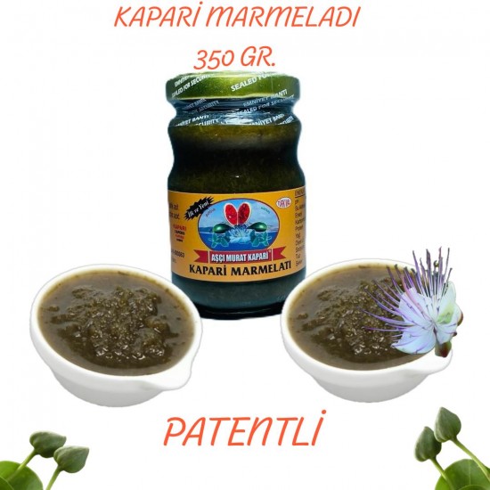 KAPARİ MARMELADI (PATENTLİ) 350 gr. KAPARİ MARMELADI (PATENTLİ) 350 gr.