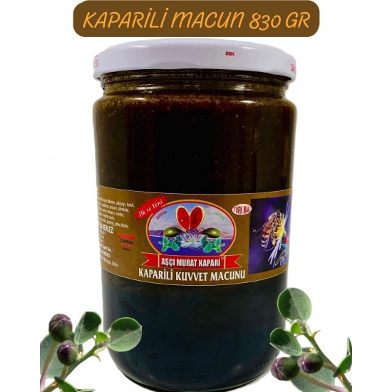 KAPARİLİ MACUN 830 GR..