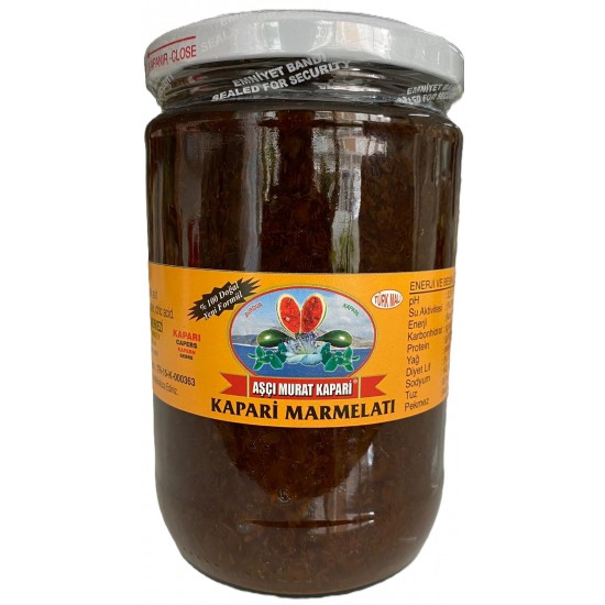 Şekersiz Kapari Marmeladı 1000 gr. (patentli)