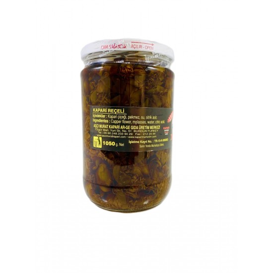 Şekersiz Kapari Reçeli 1000 gr. (patentli)