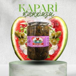 KAPARİ KARPUZU Meyvesi (PATENTLİ) NET: 660 GR. (1 ADET KAVANOZ)